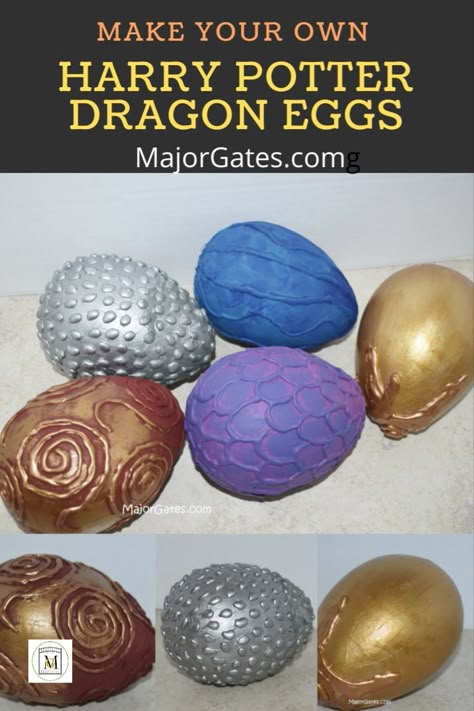 Harry Potter Dragon Eggs, Harry Potter Decorations Diy, Harry Potter Lessons, Harry Potter Diy Crafts, Harry Potter Party Games, Hery Potter, Harry Potter Activities, Harry Potter Dragon, Harry Potter Day