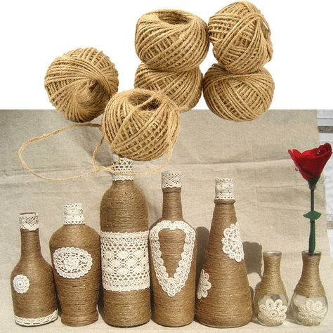 Handicrafts in India - Different types of handicrafts in India Jute Rope Crafts Home Decor, Jute Home Decor, Jute Rope Crafts, Burlap Crafts Diy, Jute Twine Crafts, Design With Rope, Twine Crafts, Rope Diy, String Crafts