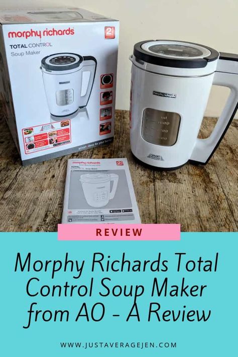 Morphy Richards Soup Maker, Syn Free Food, Soup Maker Recipes, Soup Maker, Morphy Richards, Instructions Booklet, Bad Reviews, Free Food, Soup Recipes