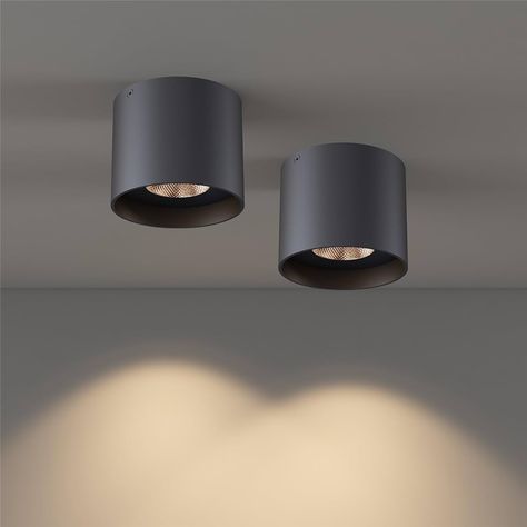 ilucezzo Ceiling Light Fixture, Flush Mount Ceiling Lights LED Dimmable Cylinder Ceiling Light Spot Light for Living Room Hallway Kitchen Dining Room Foyer 3000K 14.5W (Black) - Amazon.com Cylinder Lights, Modern Ceiling Light Fixtures, Spot Light, Pot Lights, Ceiling Spotlights, Light Fixtures Flush Mount, Modern Light Fixtures, Modern Ceiling Light, Led Flush Mount