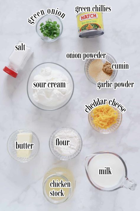 sour cream sauce ingredient on a marble surface. Sour Cream Cheese Sauce, Sour Cream Sauce For Enchiladas, Sour Cream Pasta Sauce, Sour Cream Enchilada Sauce, Sour Cream Pasta, Sour Cream Enchiladas, Cream Cheese Sauce, Cream Sauce Pasta, Homemade Sauce Recipes