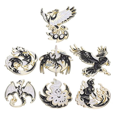 Dragon Eagle Enamel Pins Kawaii Pterosauria Brooches Wild Animal Lapen Pin Metal Dinosaur Badge Backpack Decor Jewelry Gifts - AliExpress Metal Dinosaur, Dragon Bird, Cute Dragon, Cute Dragons, Enamel Lapel Pin, Bird Brooch, Enamel Brooch, Brooch Jewelry, Wild Animal