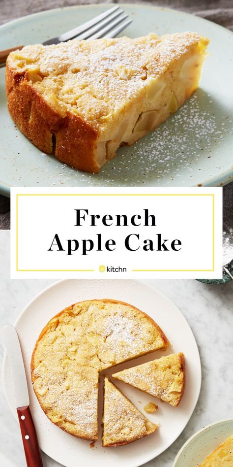 Ginger Custard, Food Thoughts, French Apple Cake, Custard Sauce, French Cake, Apple Cake Recipes, French Desserts, Fall Dessert, French Cooking