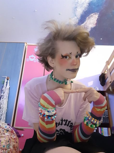 2020 Makeup Alt Cringe, Cringe 2020 Alt, 2020 Alt Kids Cringe, 2020 Core Cringe, 2020 Cringe, Tortilla Sandwich, Clowncore Makeup, Cringe Core, 2020 Core