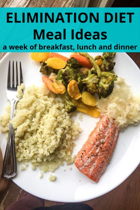 This elimination diet meal plan will help to lower inflammation and will help identify food sensitivities. A week of breakfast, lunch and dinner ideas. #eliminationdiet #eliminationdietmealplan #inflammationspectrum Week Of Breakfast, Elimination Diet Meal Plan, Breakfast Lunch And Dinner Ideas, Lean Meal Plan, Elimination Diet Recipes, Lunch And Dinner Ideas, Stomach Fat Burning Foods, Best Diet Foods, Lower Inflammation