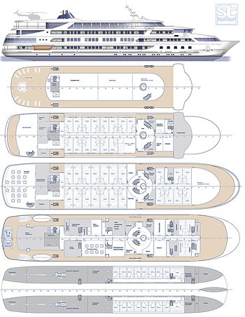 Cruise vessel. Deck plan. SeaTech ltd Cruise Ship Layout, Cruise Ship Blueprint, Cruise Ship Interior Design, Norweigen Cruise, Cruise Ship Deck Plans, Ship Deck Plans, Small Cruise Ship, Cruise Ship Design, Cruse Ship