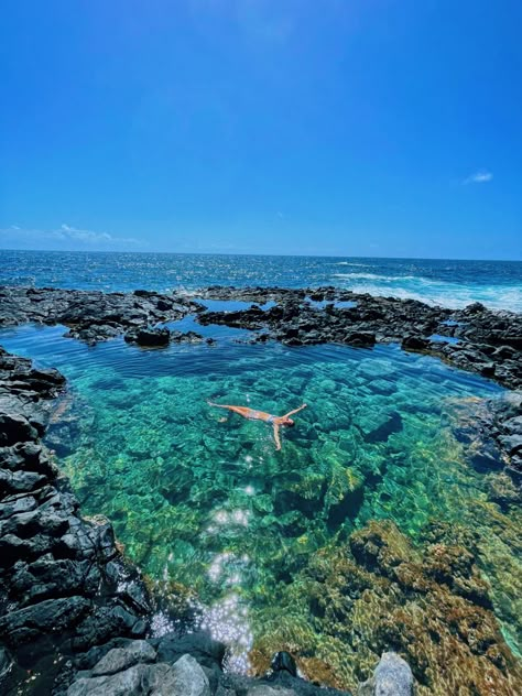 oahu hawaii Sharks Cove Hawaii, Swimming In Hawaii, Kuai Hawaii Aesthetic, Hawaii Tide Pools, Hawaii Lei Aesthetic, O’ahu Hawaii, Ewa Beach Hawaii, Hawai’i Aesthetic, Hawaii Oahu Aesthetic