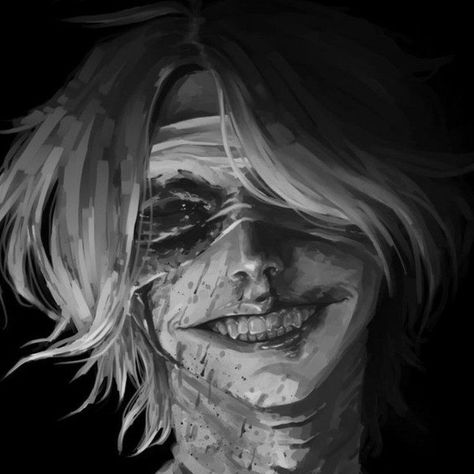 Smile Drawing, Creepy Smile, Arte Peculiar, White Drawing, 다크 판타지, Dark Art Illustrations, Scary Art, Creepy Art, Black And White Drawing