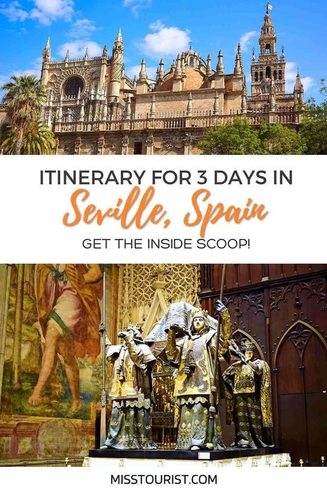 Going to Seville? Our itinerary for 3 days in Seville has all the essentials and hidden gems you'll need for your stay! Barcelona Spain Travel, Central America Travel, Seville Spain, American Travel, Travel South, South America Travel, Bike Tour, Canada Travel, Spain Travel