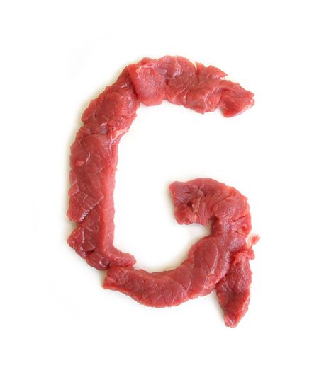 Meat Typography, Wild Typography, U Alphabet, Raw Meat, Food Png, Typography Alphabet, Picture Letters, Letter G, A Work In Progress