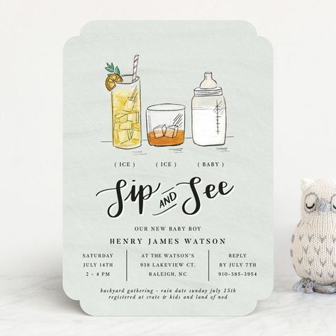 Baby Boy Sip And See, Sip And See Party, Welcome Baby Party, Sip N See, Baby Brunch, Baby Announcement Pictures, Baby Event, Baby Shower Tea, Sip And See