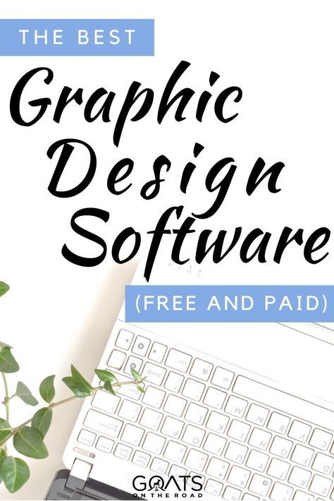 Want to know what software to use for graphic design to creating better designs and get more productivity! These are the best graphic design software that can help you establish your brand! Get started here! | #digitalmarketing #graphicdesigner #webdesigner Best Graphic Design Apps, Graphic Design Programs Free, Design Software, Logo Design Apps Free, Design Apps, App For Graphic Designer, Apps For Graphic Design, Graphic Designing Apps, Graphic Design Apps Free