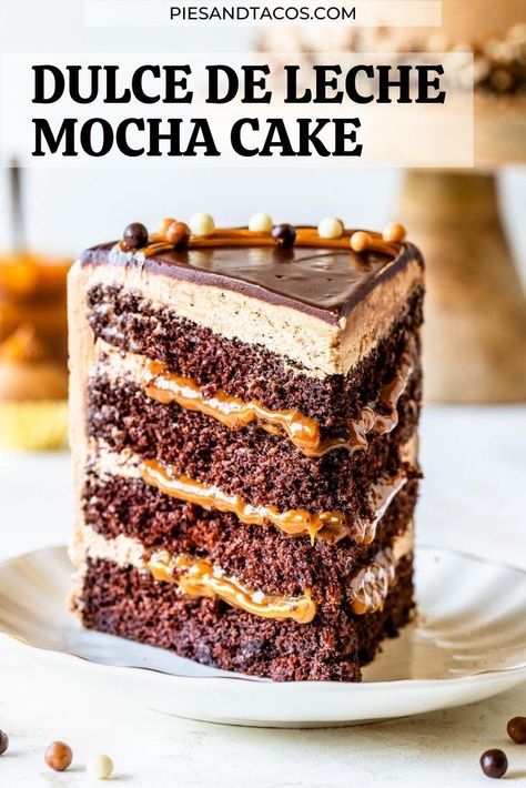 Chocolate Mocha Coffee, Ganache Drip, Espresso Cake, Mocha Cake, Torte Cupcake, Chocolate Mocha, Mocha Coffee, Meringue Buttercream, Swiss Meringue Buttercream