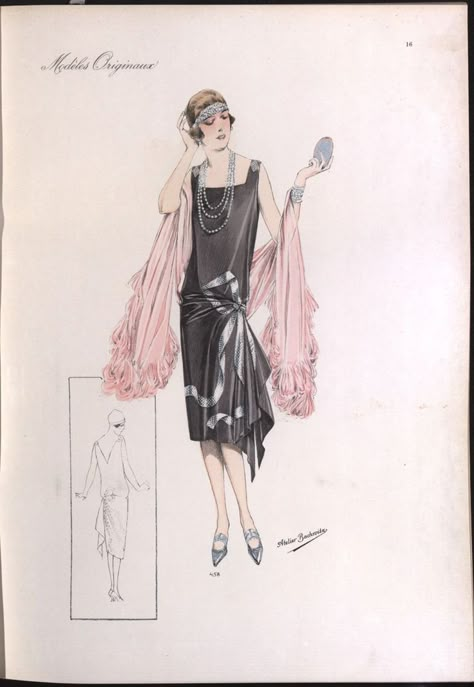 20s Fashion Sketch, 1927 Fashion Women, 1920s Fashion Sketches, 1920s Fashion Drawing, 1920s Fashion Illustration, 1920 Fashion Women, 1920 Women's Fashion, 1920s Outfit, 20’s Fashion