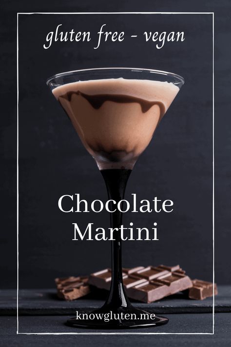 Sip on pure decadence with this gluten-free vegan chocolate martini recipe. Perfect for cozy nights in or special occasions. Save this recipe to your board and treat yourself to a taste of bliss. #glutenfreevegan #chocolatemartini #vegandrinks #cocktails #vegancocktails #glutenfreecocktails #fridayvibes #weekend #chocolate Creamy Chocolate Martini, Dessert Martinis, Martini Variations, Martini Chocolate, Cream Cocktails, Chocolate Martini Recipe, Classy Cocktails, Baileys Cocktails, Chocolate Cocktails