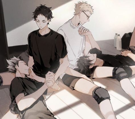 Bokuto X Tsukishima, Atsuhina Fanart, Tsukki X Kuroo, Bokuto X Akashi, Akaashi X Bokuto, Kuroo X Tsukishima, Lev Haiba, Kōtarō Bokuto, Kuroo Tetsuro