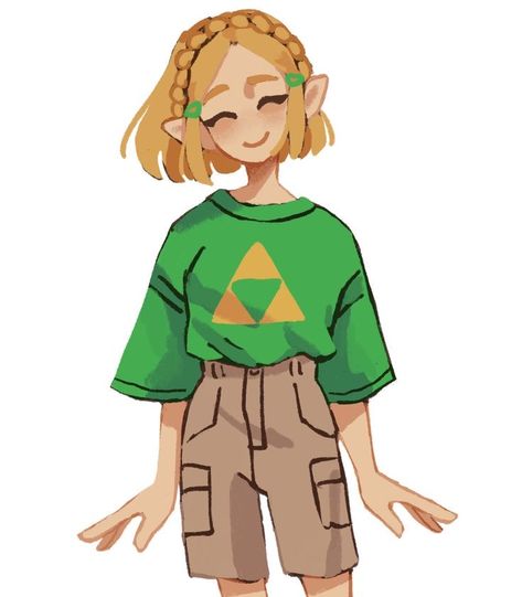 Cottage Core Inspired Outfits, Link Loz Fanart, Totk Zelda Art, Zelda Totk Fanart, Legend Of Zelda Fanart, Zelda Pfp, Loz Botw, Zelda Funny, Zelda Botw