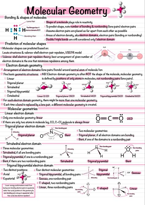 Electron Orbitals Chemistry, Hybridisation In Chemistry, Polarity Of Molecules, Hybridization Chemistry Notes, Chemistry Electron Configuration, Intermolecular Forces Chemistry Notes, Molecular Orbital Theory Notes, Molecular Orbital Theory, Polarity Chemistry