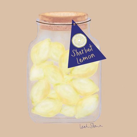 Lemon Sherbet, Sherbet Lemon, Harry Potter, Lemon, Illustrations, Stone, On Instagram, Instagram