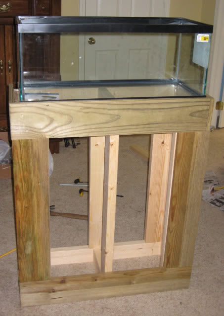 DIY Stand for 20g long - with pics - Aquarium Advice - Aquarium Forum Community Fish Tank Stand Diy, 20 Gallon Aquarium Stand, Turtle Tanks, Diy Stand, Aquarium Stands, Fish Tank Stand, Tank Stand, Aquarium Stand, Turtle Tank