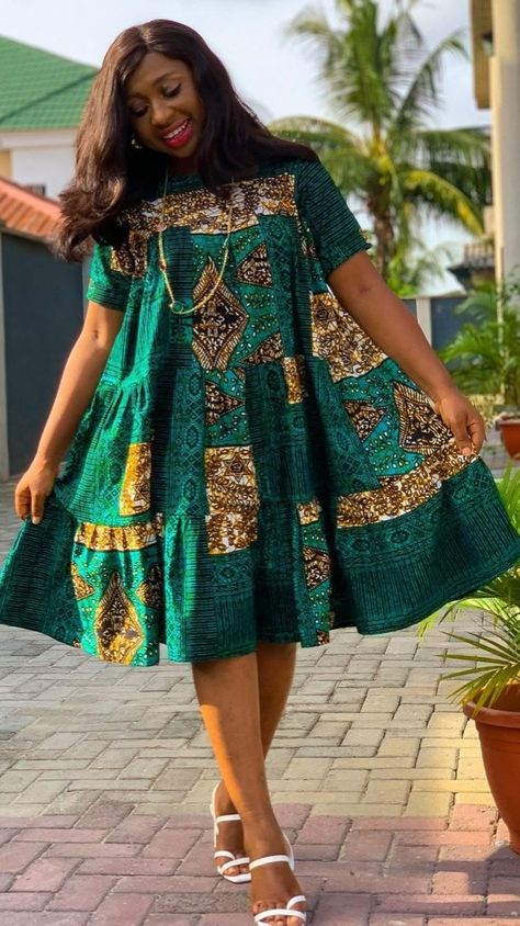 Wedding Dresses Nigeria, Ankara Shift Dress Styles, Best Ankara Styles, Dress Styles For Ladies, Ankara Shift Dress, African Maternity Dresses, Shift Dress Styles, African Fabric Dress, Long African Dresses