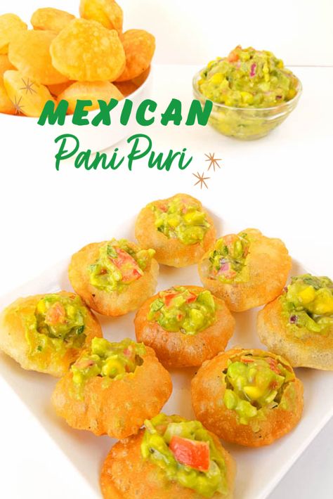 Easy Snack Appetizers, Fusion Foods, Indian Fusion Food, Party Food Easy Appetizers, Appetizer Recipes Cold, Mexican Fusion, Lets Chat, Indian Appetizers, Fusion Recipes