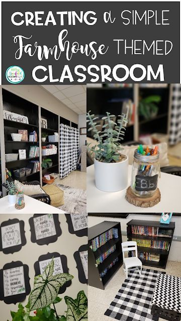 Farmhouse Classroom Theme, Classroom Color Scheme, Farmhouse Classroom Decor, Themed Classroom Decor, Classroom Decoration Ideas, Farmhouse Classroom, Farmhouse Theme, Dream Classroom, Classroom Makeover