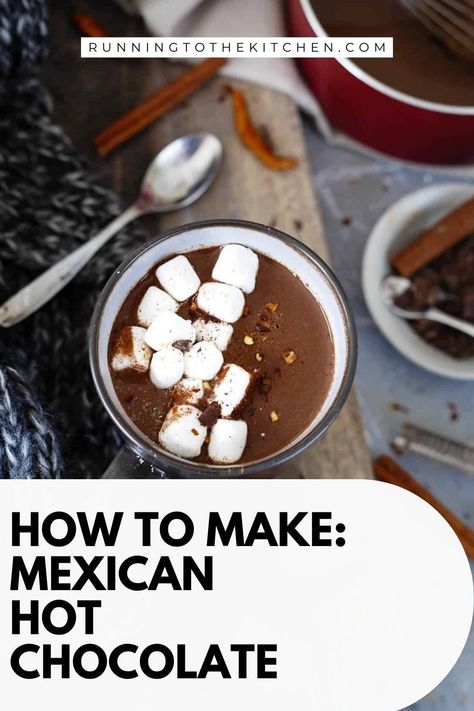 Delight in the creation of Mexican Hot Chocolate, a journey that demands a bit more time than instant mixes but guarantees a rich, creamy, and perfectly spiced mug. Embrace the comforting warmth on the coldest winter day, and indulge your senses further with the addition of marshmallows or a lavish whipped cream topping! Mexican Christmas Recipes, Traditional Mexican Christmas, Sipping Chocolate Recipe, Creamy Green Bean Casserole, Spiced Hot Chocolate Recipe, Cozy Hot Drinks, Wine Hot Chocolate, Spiced Hot Chocolate, Mexican Hot Chocolate Recipe