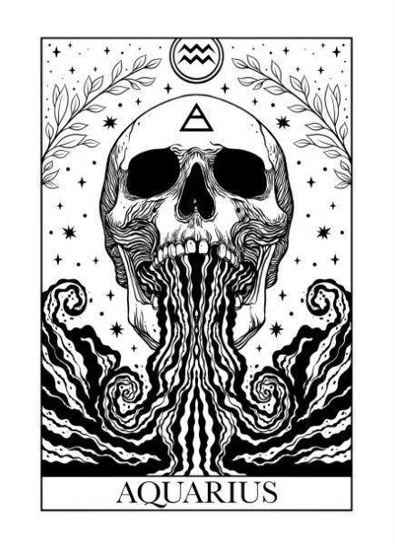 Aquarius Drawing, Aquarius Tarot, Aesthetic Zodiac, Aquarius Sign, Zodiac Sign Tattoos, Sketch Tattoo, Zodiac Tattoo, Age Of Aquarius, Zodiac Art