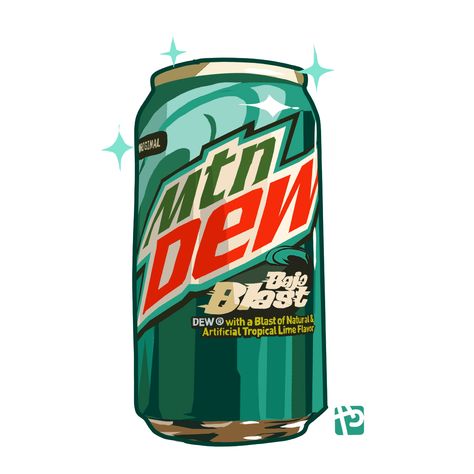 StudioLG 🍜 COMMISSION OPEN on Twitter: "#Baja is trending!? Baja Blast is my favorite! and I've gotten some commissions of them too! we love Baja Blast.… " Can Drawing, Baja Blast, Chili Rice, Minimalist Wallpaper Phone, Food Artwork, Food Cartoon, Food Challenge, Fancy Food, Mountain Dew