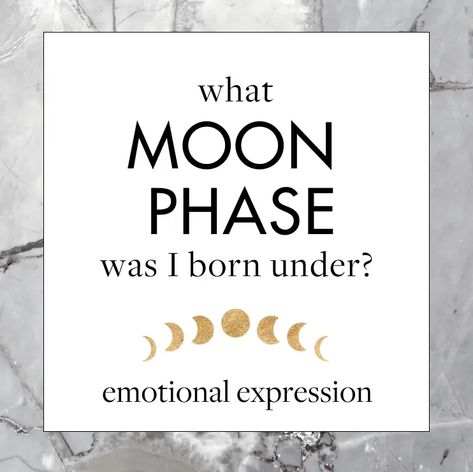 What Moon Phase Was I Born Under, Birth Moon Phase, Moon Phases Meaning, New Moon Meaning, Different Personality Types, Moon Phases Tattoo, Describe Your Personality, Magical Thinking, Tattoo Flash Sheet