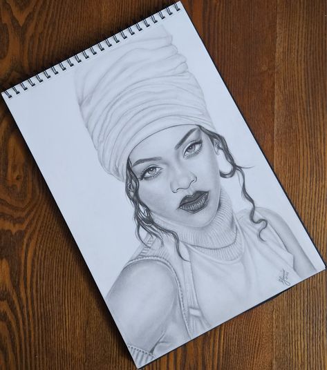 Rihanna sketch, graphite- fenty beauty Ad Rihanna Sketch, Beauty Ad, Fenty Beauty, Pencil Sketch, Rihanna, Sketch, Pencil, Drawings, Beauty