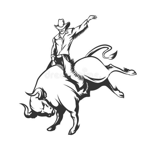 Bull Art Drawing, Cowboy Cartoon, Wild Bull, Bucking Bulls, Bull Art, Bull Tattoos, Eagle Art, Old School Tattoo Designs, Horse Tattoo