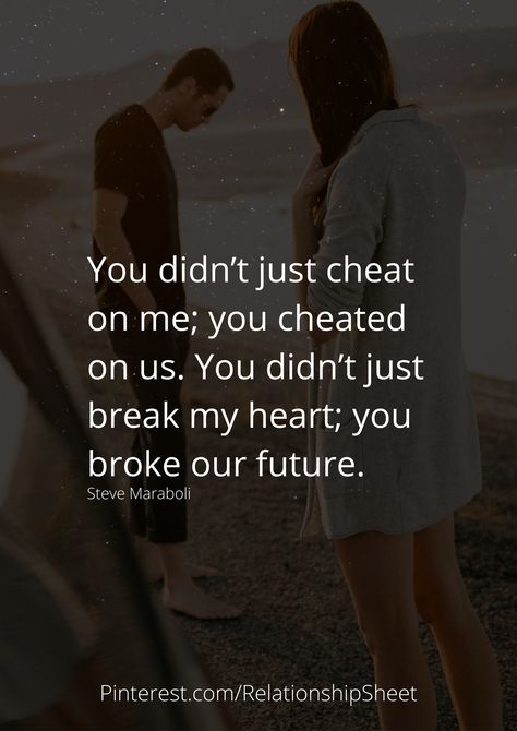 You didn’t just cheat on me; you cheated on us. You didn’t just break my heart; you broke our future. Sometimes, when you love someone too much they don’t even give you the attention and ignore you. If you are in love with a man, you should also know if he and you are on the same page or not. Relationships are not kid’s games, they are real and people have feelings for each other. So never hurt your feelings for someone. Cheat On Me, Done Trying Quotes, Does He Miss Me, Cheater Quotes, Get Ex Back, Negativity Quotes, Try Quotes, You Cheated On Me, Done Trying