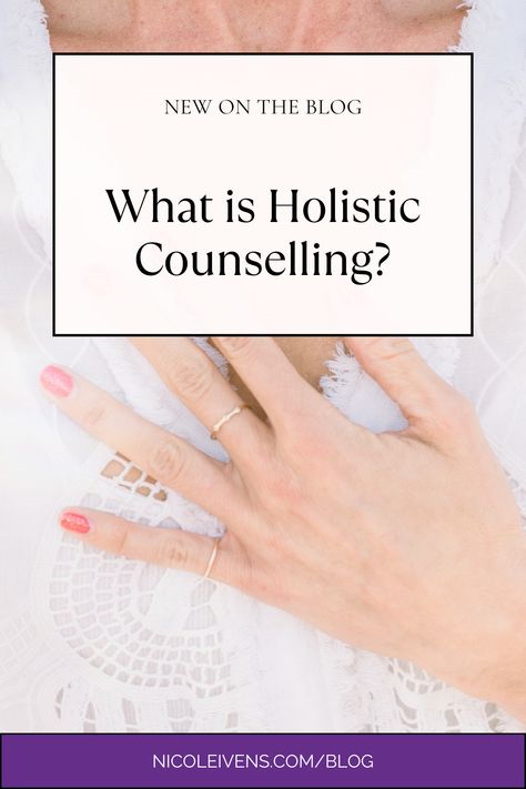 A popular question I get asked is “what is holistic counselling and how does it differ from traditional counselling?”

Holistic Counselling is an approach that incorporates mind, body and soul…

I believe seeing you as a whole being is so important to your overall healing…

My approach allows me to support you on all levels, not just your surface level symptoms but the deeper core reasons for your experiences.

My holistic approach incorporates counselling, EFT Tapping and spiritual guidance. Holistic Practitioner, Eft Tapping, Talk Therapy, Alternative Therapies, Spiritual Teachers, Mind Body And Soul, Spiritual Guidance, Holistic Approach, Spiritual Healing