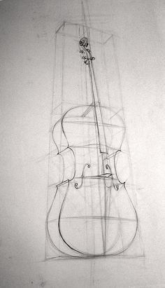 Violin Drawing, Cello Art, Snap Fashion, Violin Art, Violin Design, Instruments Art, Music Drawings, Musical Art, Pencil Art Drawings