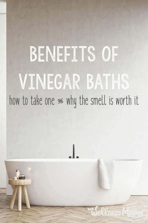 Benefits Of Vinegar, Apple Cider Vinegar Bath, Bath Benefits, Vinegar Benefits, Coconut Oil Skin Care, Wellness Mama, Home Remedy For Cough, Cold Sores Remedies, Coconut Oil For Skin