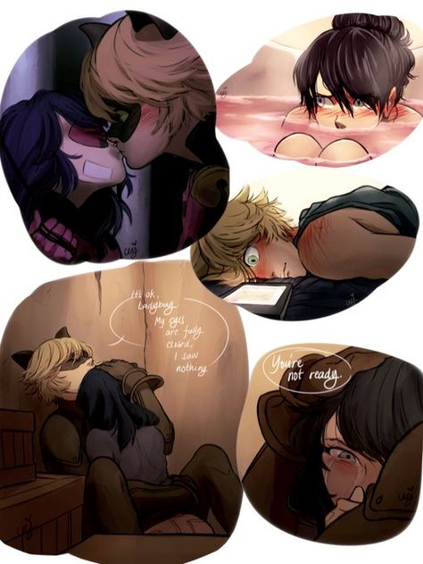 Ladybug Und Cat Noir, Miraculous Ladybug Kiss, Ladybug Art, Ladybug And Cat Noir, Ladybug Wallpaper, Miraculous Ladybug Wallpaper, Miraculous Ladybug Fanfiction, Ladybug Anime, Marinette And Adrien