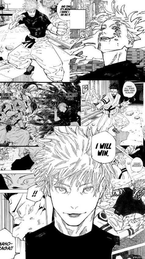 Jjk Black And White Wallpaper, Manga Panels Jjk Gojo, Jjk Manga Cover Wallpaper, Manga Panels Aesthetic Jujutsu Kaisen, Jjk Posters Black And White, Gojo Manga, Comic Wallpaper, Weak In The Knees, Hunter Anime