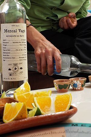 Mezcal tasting Best Mezcal Cocktail, Mezcal Branding, Mezcal Tasting, Mezcal Batch Cocktail, Mezcal Brands, City Ruins, Digging Deeper, Oaxaca City, Lobby Bar