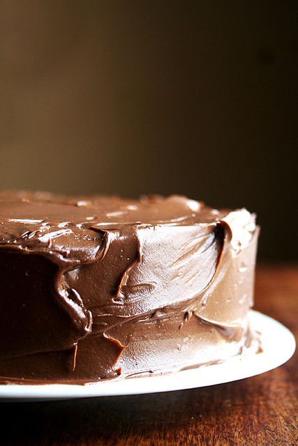 The Barefoot Contessa's Chocolate Cake, AKA Beatty’s Chocolate Cake Beattys Chocolate Cake, Best Ina Garten Recipes, Chocolate Fudge Frosting, Ina Garten Recipes, Cheese Straws, Fudge Frosting, Cake Chocolat, Chocolate Layer Cake, Chocolate Fudge