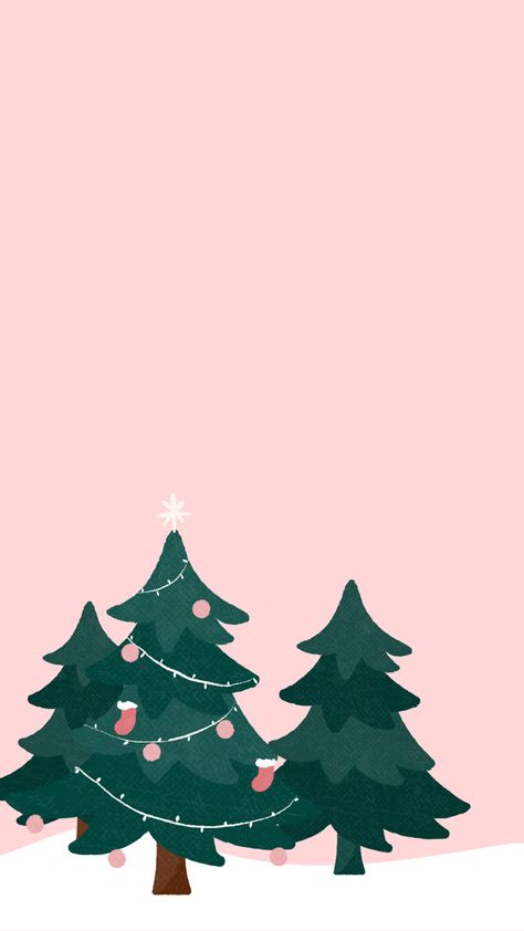 Pink Christmas tree ohone wall paper for iOS or Android Pink Christmas Backgrounds Aesthetic, Cute Christmas Tree Wallpaper, Aesthetic Christmas Tree Wallpaper, Aesthetic Pink Christmas Wallpaper, Christmas Tree Wallpaper Aesthetic, Pink Christmas Tree Wallpaper, Pink Christmas Lockscreen, Michelle Wallpaper, Pink Christmas Wallpaper Iphone