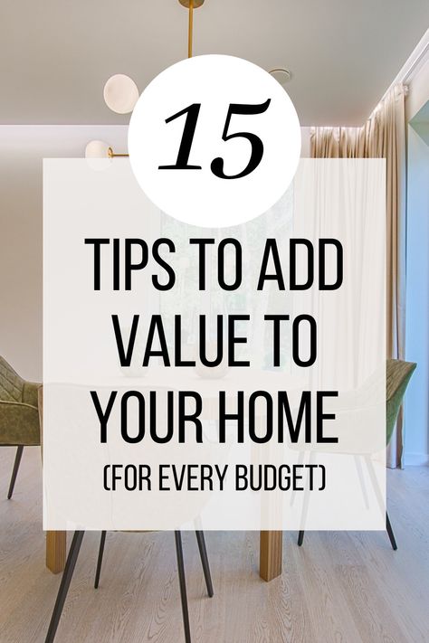 Easy Ways To Increase Home Value, Tips For Renting Out Your House, Affordable Home Improvements, How To Fix Up A House On A Budget, How To Increase Value Of Your Home, How To Increase Home Value, Selling Home Checklist, Upgrades To Increase Home Value, Home Appraisal Tips