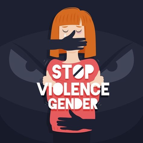 Stop gender violence concept. Download it at freepik.com! #Freepik #freevector #woman #stop #female #gender Gender And Development, Societal Issues, Posts Ideas, Feminist Movement, Volunteer Work, Motivational Pictures, Islamic Art Calligraphy, Soul Food, Islamic Art