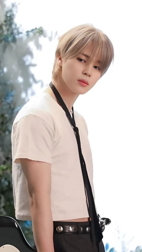 Blond Jimin, Jimin Photoshoot, Jimin Angel, Park Jimim, Jeon Jimin, Bts Stickers, Photoshoot Bts, Solo Album, Amazon Music