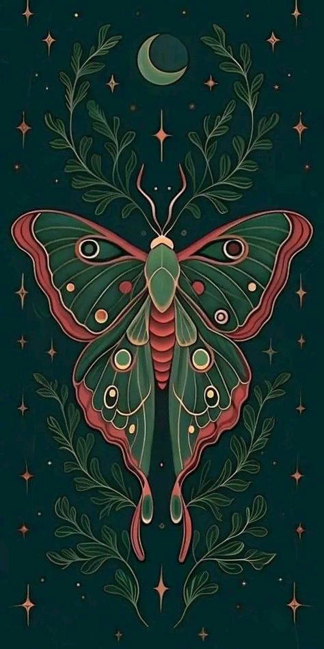 Luna Moth Color Palette, Lunar Moth Aesthetic, Moth Iphone Wallpaper, Moth Wallpaper Iphone, Lunar Moth Wallpaper, Moth Wallpaper Aesthetic, Moth Background, Luna Moth Wallpaper, Whimsy Aesthetic