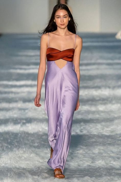 Bridge Fashion, Resort 2020, Bec Bridge, Model Walks, Lift Off, Beachwear Fashion, Vogue Australia, Silky Dress, Australian Fashion