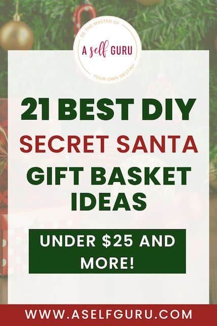 Are you looking for the best secret Santa gifts or secret Santa gift basket ideas? The days are already beginning to get shorter and the weather is feeling a little colder. It won’t be long before the holiday season is upon us! If you’re going to be participating in a Secret Santa gift exchange with ... Read More about 21 Best Secret Santa Gift Basket Ideas Under $25 The post 21 Best Secret Santa Gift Basket Ideas Under $25 appeared first on A Self Guru. Secret Pal Reveal Ideas, Secret Santa Gift Basket Ideas, Secret Santa Gift Basket, Fun Secret Santa Ideas, Best Secret Santa Gifts, Secret Santa Gift Exchange, Amazing Christmas Gifts, Gift Basket Ideas, Secret Santa Gift