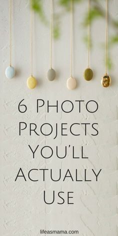 I love any project that involves photos, but so many are cheesy. Love all of these ideas, especially #6! Photo Craft Ideas, Dollar Tree Storage Bins, Dollar Tree Storage, Diy Hanging Shelves, Closet Organization Diy, Diy Wall Shelves, Mason Jar Lighting, Mason Jar Diy, Photo Projects