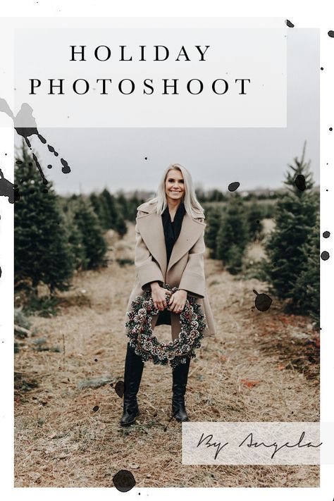 Our sweet, sweet photographer Marie made all my tree farm photoshoot dreams come true! This was the real first family photo shoot we have had with little Millie, and she rocked it. #byangela #angelaprice #familyphotos #treefarm #christmas #holiday #photoshoot #christmasphotos Tree Farm Outfit Ideas, Christmas Farm Photo Shoot, Christmas Tree Farm Photo Shoot Outfits, Tree Farm Photo Shoot Outfits, Tree Farm Family Photos Outfit, Tree Farm Photoshoot, Christmas Tree Farm Family Photos, Christmas Tree Farm Pictures, Tree Farm Pictures